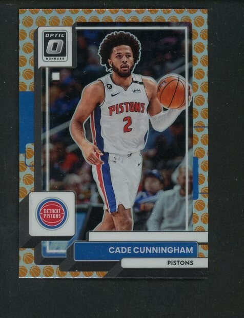 2022-23 Donruss Optic Basketball Holo #92 Cade Cunningham Pistons RC Rookie