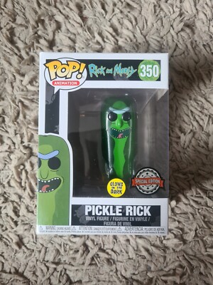 【新品】Funko pop PX Pickle Rick フィギュア 350 Pickle rick Funko POP! #350 rick and morty GITD | eBay