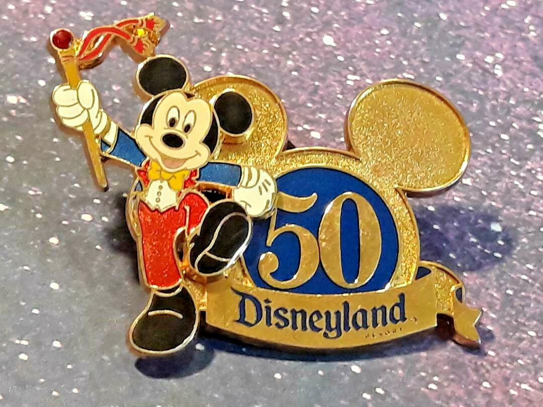 Disney 50 Disneyland Resort Balloon Mickey Mouse Pin ~ Rare ~ Ships FREE