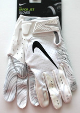 Nike Vapor Jet 5.0 Football Gloves Men's 4XL White/Black/Grey