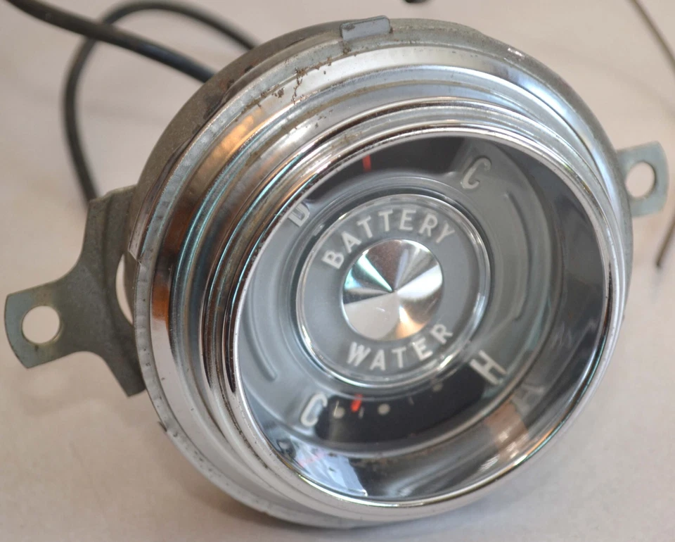 1956 Pontiac аккумулятор зарядки и воды охлаждения температуры приборной панели датчик - Изображение 2 из 4