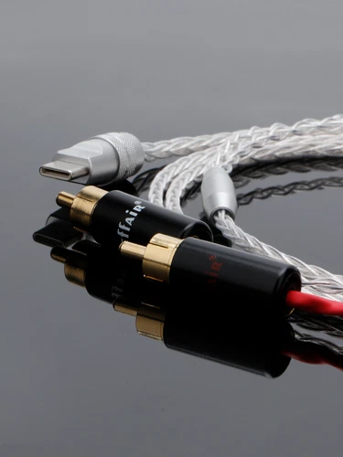 USB C to 2 RCA Audio Cable Audiophile Type C to 2RCA Male Jack Plug Y Adapter - Picture 19 of 19