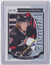 2015-16 O-PEE-CHEE MARQUEE ROOKIE UPDATE INSERT BROCK McGINN #U25 HURRICANES