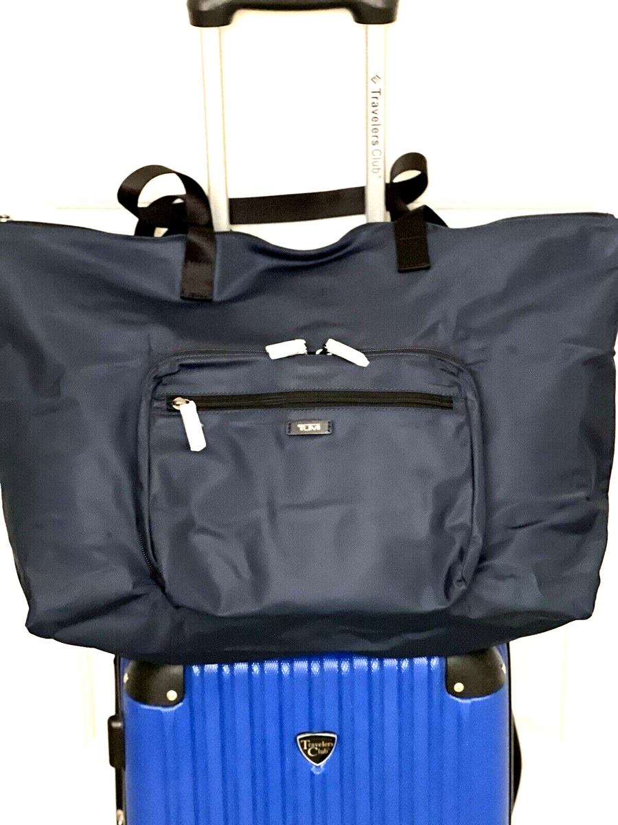 TUMI Denton Packable Tote 142599-1596 Navy Blue | With Tags