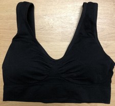 Gently Used Large Black Padded Genie Sports Bra