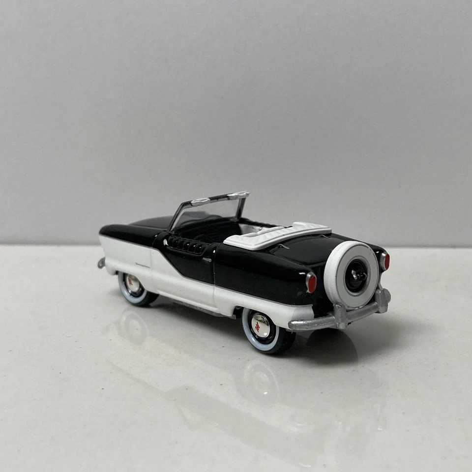 1958 58 AMC Nash Metropolitan Coleccionable Escala 1/64 Diecast Diorama Modelo Foto 3 de 4
