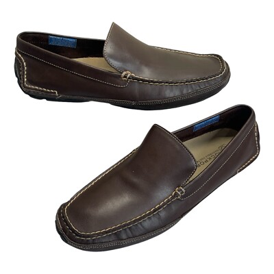 Rockport Washable Footwear Brown Slip On Comfort Leather  display picture 1