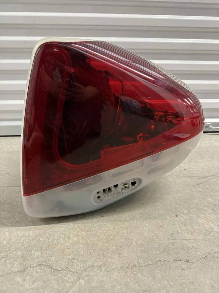 Apple iMac G3/400 DV (лето 2000 - I/R) рубиновый красный - Изображение 2 из 4