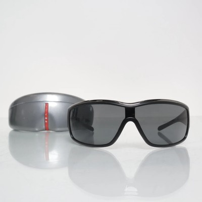 Prada Linea Rossa, Sonnenbrille, SPS 05G, Umschließend, Schwarz #bDr