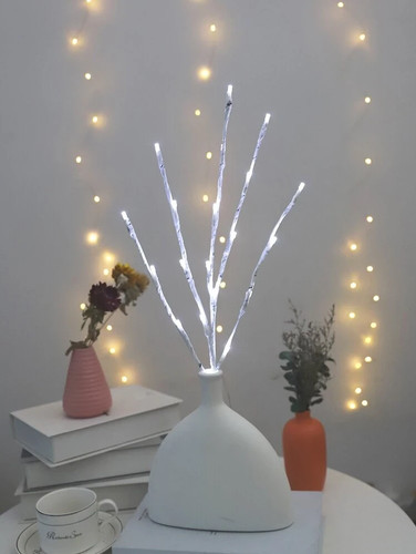 5 pc- 20 LED White Light Birch Tree Branch Lamp Vase Tree Festive Decor Wedding - Bild 5 von 15