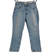 NEW Everlane Women's Curvy 90s Cheeky Straight Jeans High-Rise Size 30