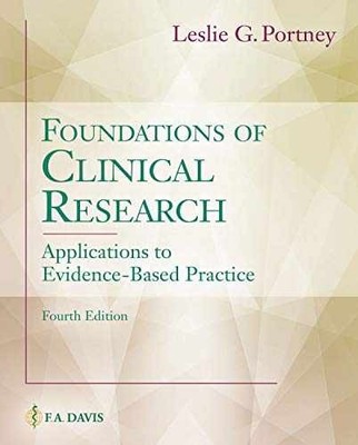 Foundations of Clinical Research: - Hardcover, by Portney Leslie G. - Very Good