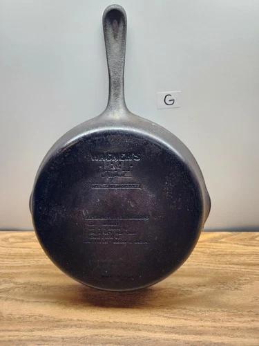 Vintage Wagner 1891 Cast Iron Skillet 10.5"