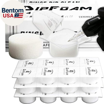 Dip Foam - 24Pcs Dip Cups Rinse Caps Tip Rinse Dip Clean Professional Cartridge