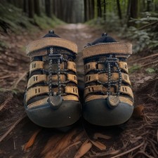 KEEN Boys Newport H2 Sandals Size 8 Toddler   Waterproof Hiking Shoe Brown Black