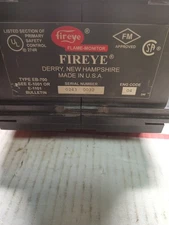 Fireye EB 700 Burner Control