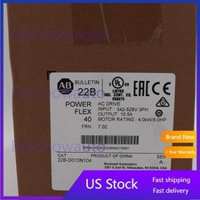 22B-D010N104 Allen Bradley SER A Powerflex 40 AC Drive 5HP SEALED