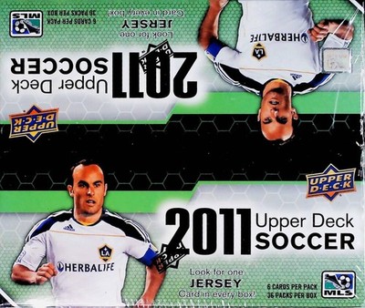 2011 Upper Deck Soccer Factory Sealed Retail Box 36 Packs Possible Alex Morgan R