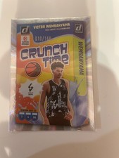 2024-25 panini donruss basketball crunch time wembanyama /149