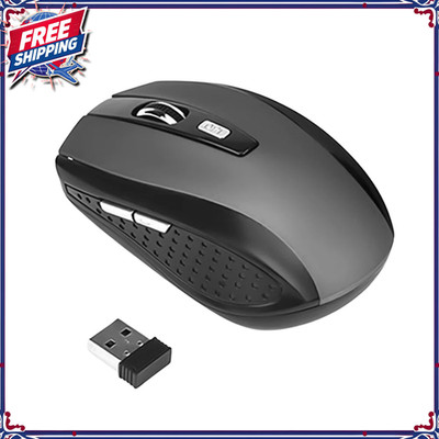 Noiseless Desktop Wireless 2.4G Mouse Slim Laptop MacBook All-Purpose Optical