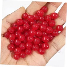 Premium Fishing Bead Kit - Versatile Lure Accessories for Enhanced 100pcs red
