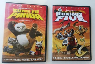 Kung Fu Panda: Secrets of the Furious Five / Kung Fu Panda 2 Lot - 2 DVD Movies