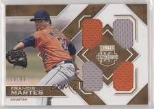 2016 Elite Extra Edition Quad Materials Holo Gold 39/99 Francis Martes 0f3j