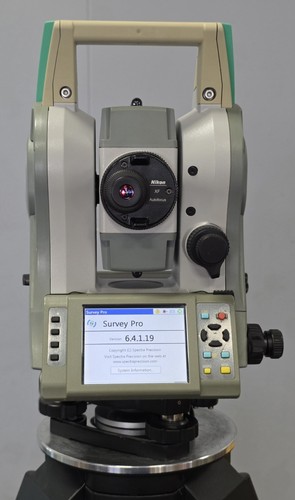 Nikon XF 3" AutoFocus Reflectorless Survey Total Station w/ Survey Pro 6.4
