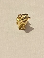 New Gold S925 Sterling Silver Simba Charm
