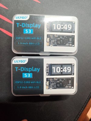  X2 LILYGO T-Display-S3 ESP32-S3 1.9-inch ST7789 LCD Display Development Board