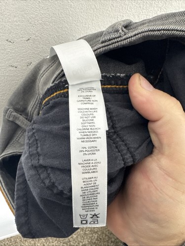 DUER L2X Slim Fit Performance Jeans grau 30x32 L2X Slim Fit - Bild 8 von 9