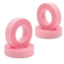 4 Rolls False Eyelash Tape Pink Lash Tape Breathable & Micropore PE for