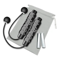 Weighted Cordless Jump Rope for Fitness[Suitable for Different Ages and Level...