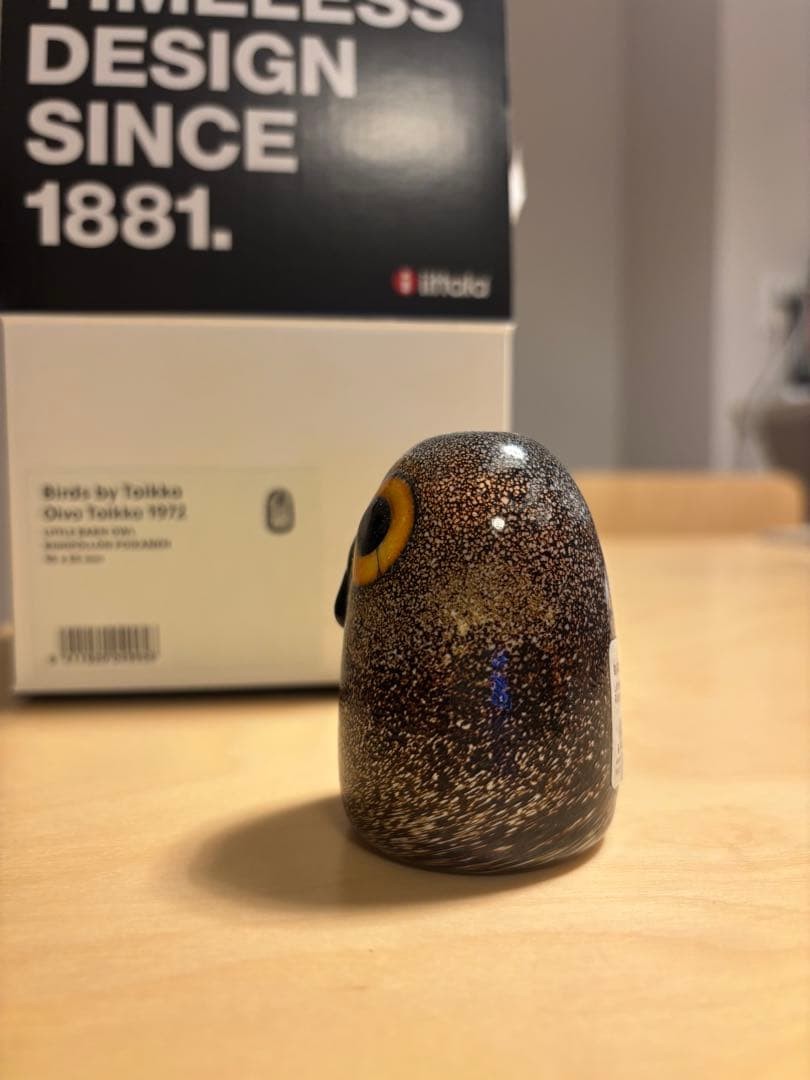 iittala Birds by Toikka Owl Little Barn Owl Riihipollon Poikamen