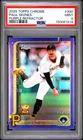 150061414 Paul Skenes 2025 Topps Chrome #300 Purple Refractor /250 PSA 9