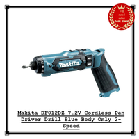Makita DF012DZ 7,2 V Akku-Stiftschrauber Bohrer Blau Nur GehäUse 2 Geschwindi...