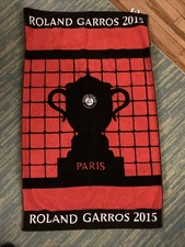 2015 French Open Towel Roland Garros Paris 40x25