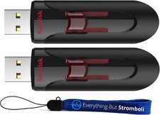 Sandisk 2 Pack 16GB Glide 3.0 Retractable USB-A Flash Drive for Computers | Pen