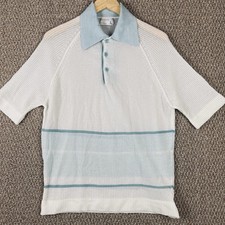Vintage JC Penney Shirt Large 70s Rockabilly Club Paper Thin USA Dagger T196