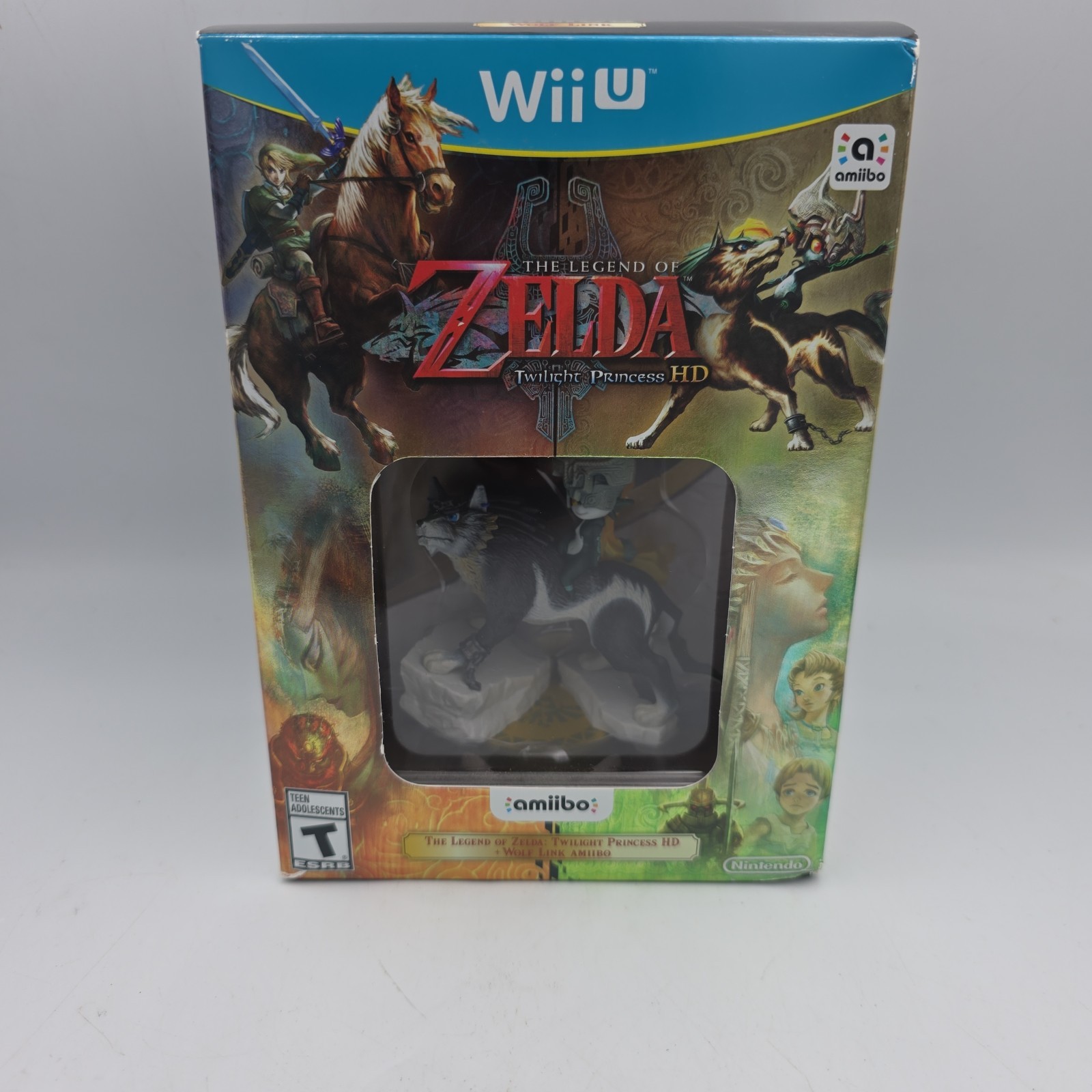 The Legend of Zelda: Twilight Princess HD with Wolf Link Amiibo - Nintendo Wii U