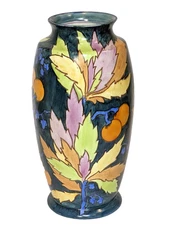 Carlton Ware Handcraft Orchid baluster Vase — Pattern 3272 — Art Deco