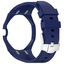 For Swatch For Royal Compatible Shockproof Case Band with Soft Silicone Strap