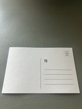 1PCS Blank 4x6 Postcards, 300 GSM White Paper for Mailing  Invitations