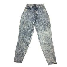 Vintage Gitano Jeans Women 10 24X28.5 Blue Acid Wash Mom Jeans High Rise Tapered