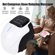 Knee Massager, Large LED Screen, Adjustable Temperature,Cordless Knee Massage