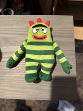 TY Beanie Babies Plush Yo Gabba Gabba Brobee 7.5" The Striped Monster 2013