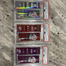 2018 PANINI CHRONICLES SHOHEI CONTENDERS OPTIC PSA 10 (299)(149)(99)  3 Card Set