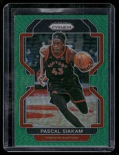 2021-22 Panini Prizm #174 Pascal Siakam Green