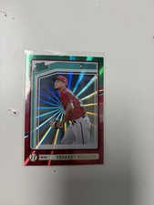 2024 Panini Donruss - Rated Prospects Green & Red Laser - Yohandy Morales #192