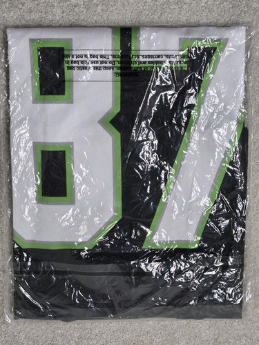 Riddell Gronk Jersey XL Monster Rob Gronkowski # 87 Green white Black # 3 NIP - Picture 4 of 13